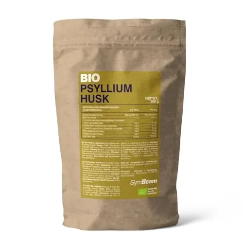 GymBeam Psillio BIO fibra 300 g senza glutine