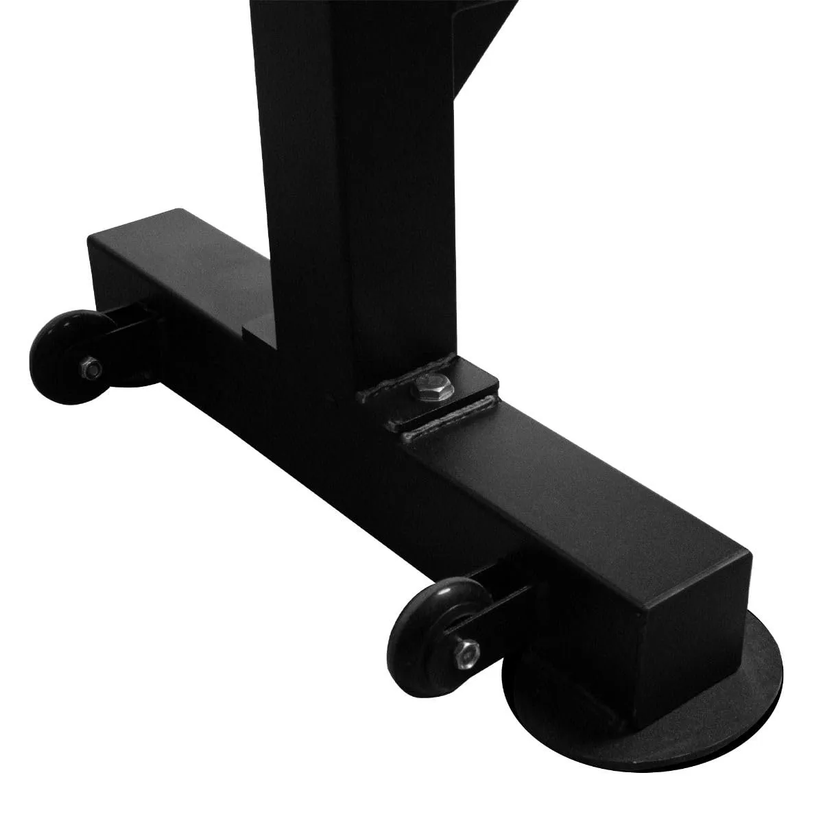 GymBeam Panca Piana Pieghevole Panca Palestra 454 kg Acciaio