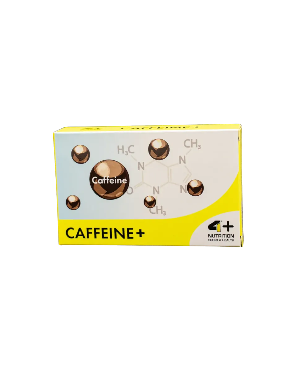 4 Plus Nutrition Caffeine+ pre-workout caffeina 30 compresse