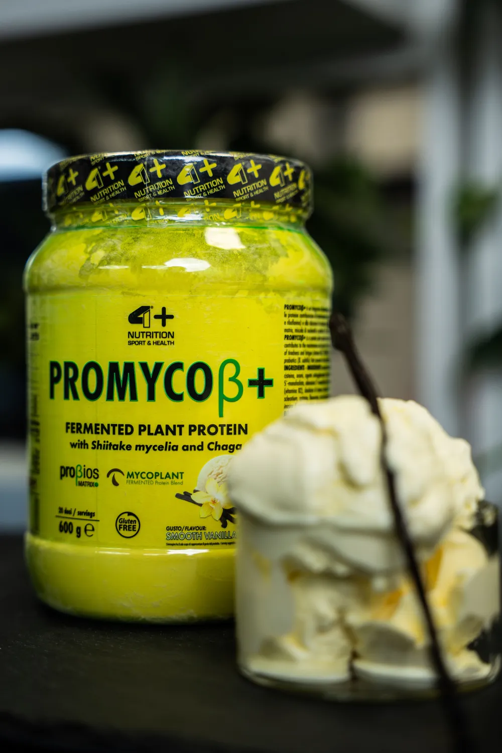 4 Plus Nutrition ProMycoß+ proteine 600 g vegane fermentate
