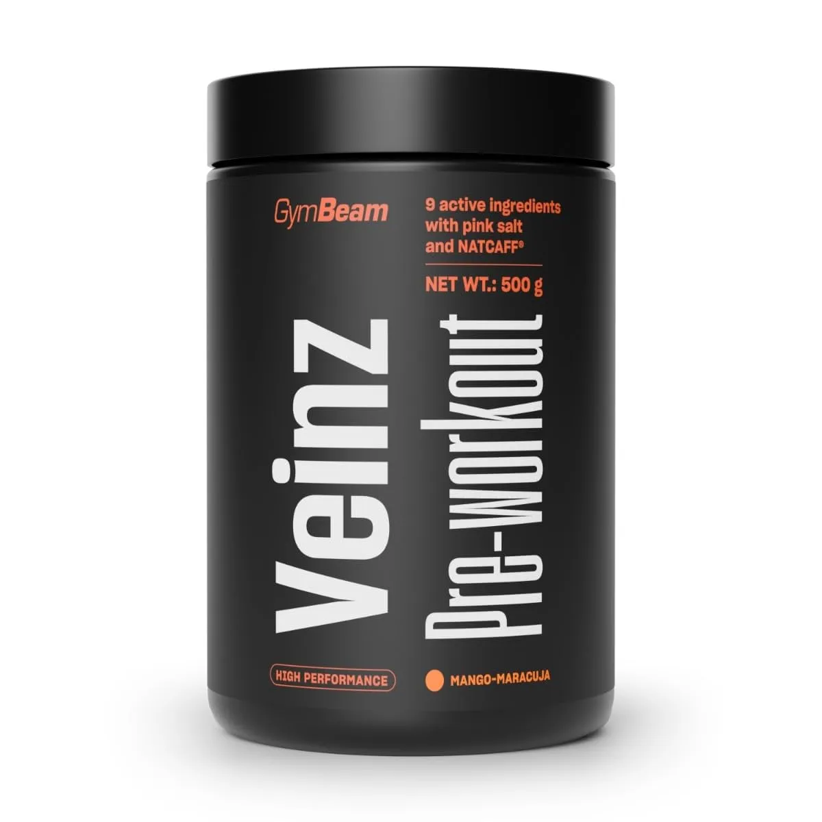 GymBeam Veinz Pre-Workout 500 g Fragola-Kiwi Pump