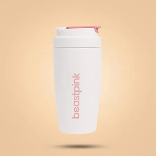 GymBeam Tazza Termica 500 ml Acciaio 6 Ore BeastPink