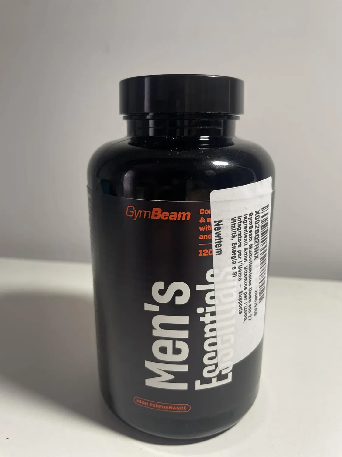 GymBeam Multivitaminico Uomo 120 cpr 27 Attivi Energia