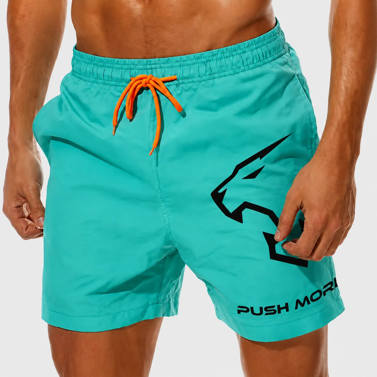 Push More Swimshorts costume mare Sunset aderente