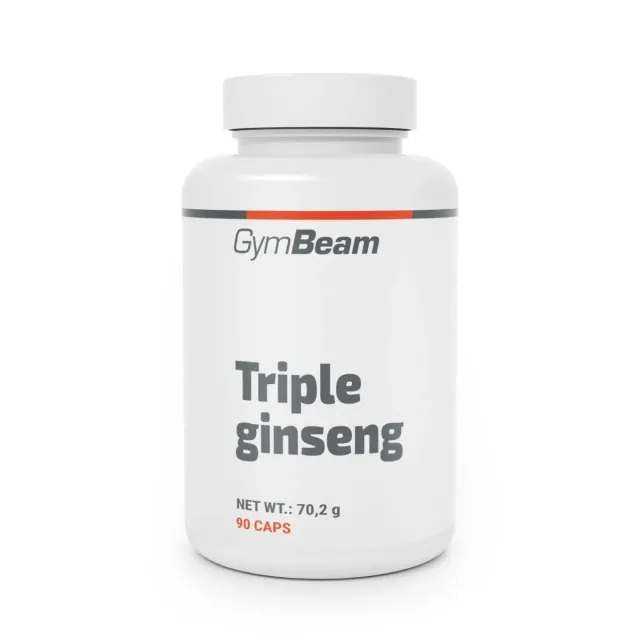 GymBeam Triple Ginseng Complex Integratore Vegano