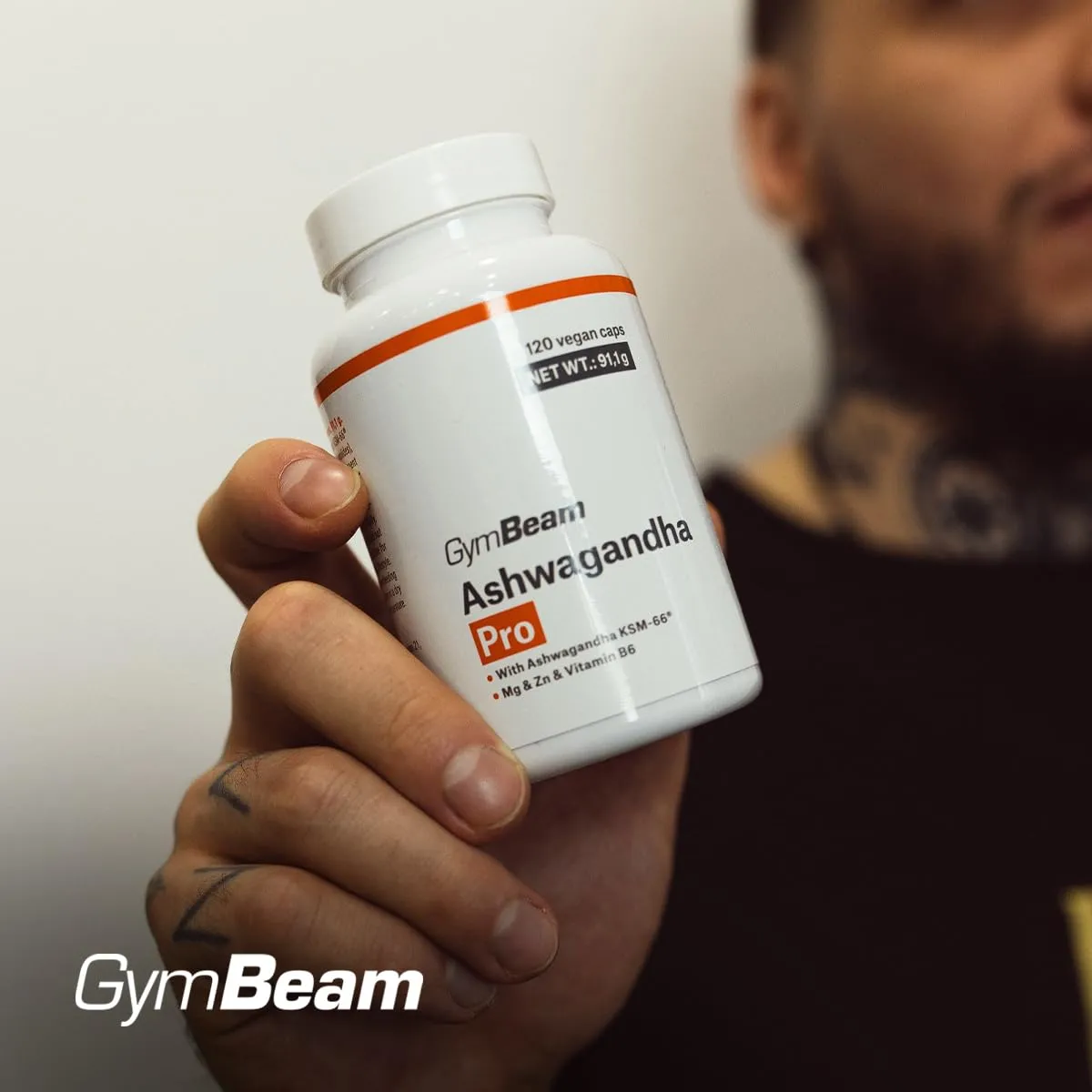 GymBeam Ashwagandha Pro capsule KSM-66 sonno stress