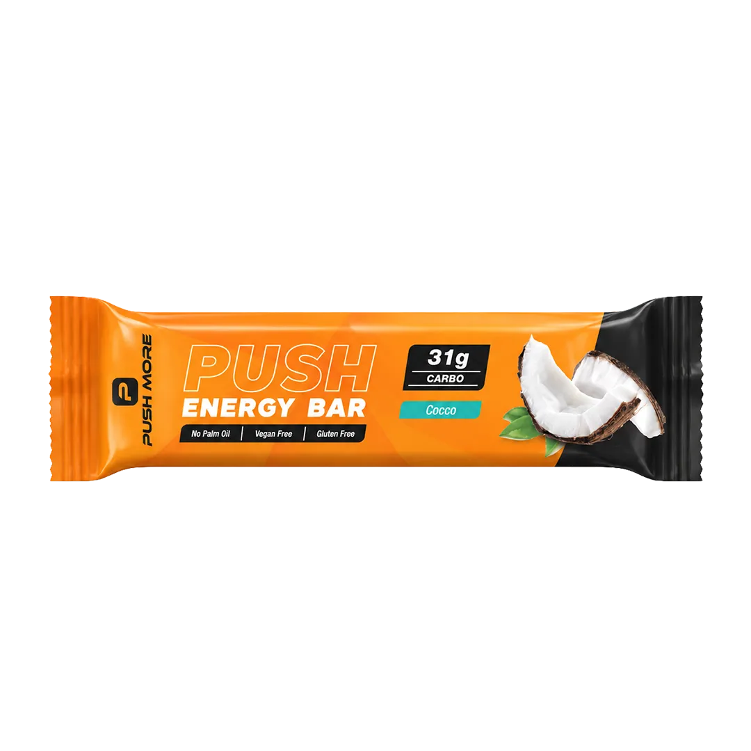 Push More Carbo Bar barretta energetica 40 g carboidrati