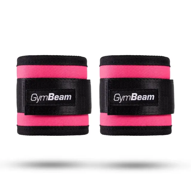 GymBeam Cavigliere Pink Cinturino Cavo 2 Pezzi 80 kg