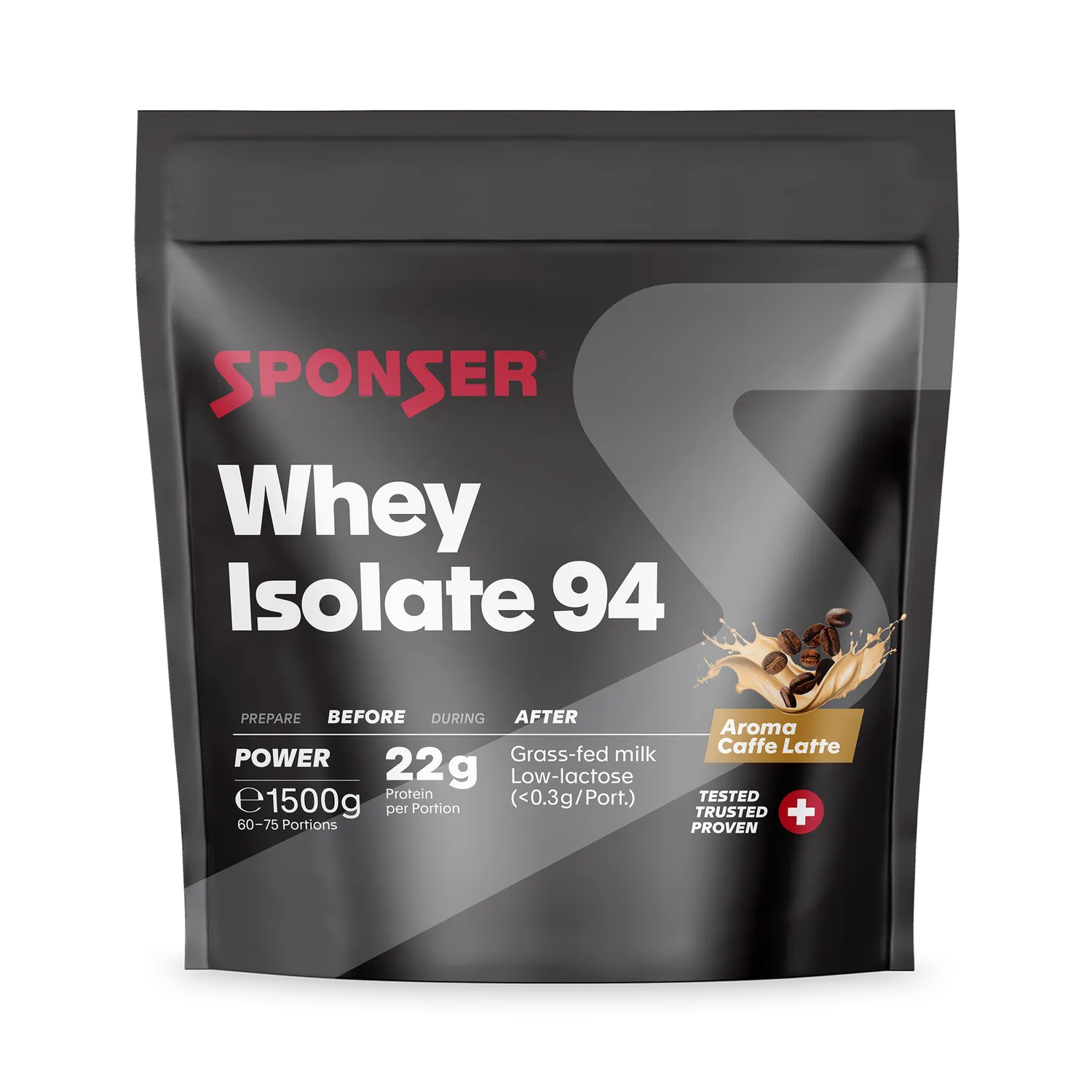 Sponser Whey Isolate 94 Caffe Latte proteine 425 g isolate