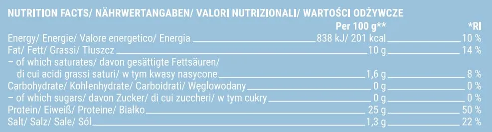 GymBeam Tonno Olio Oliva Arancia Cannella 120 g