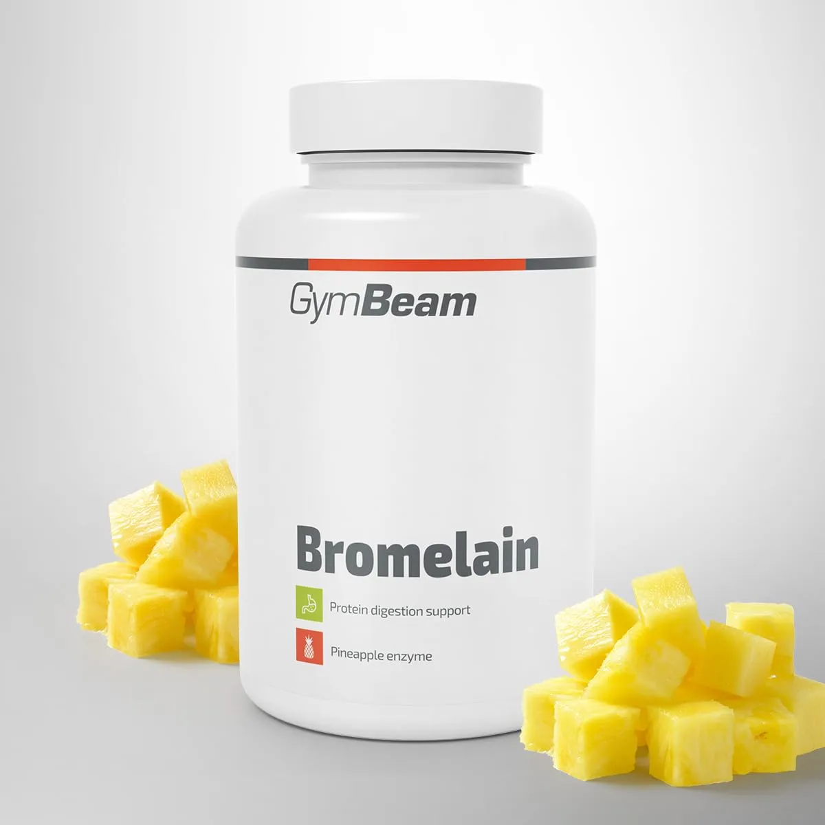 GymBeam Bromelina 1500 mg Capsule 90 cps Ananas