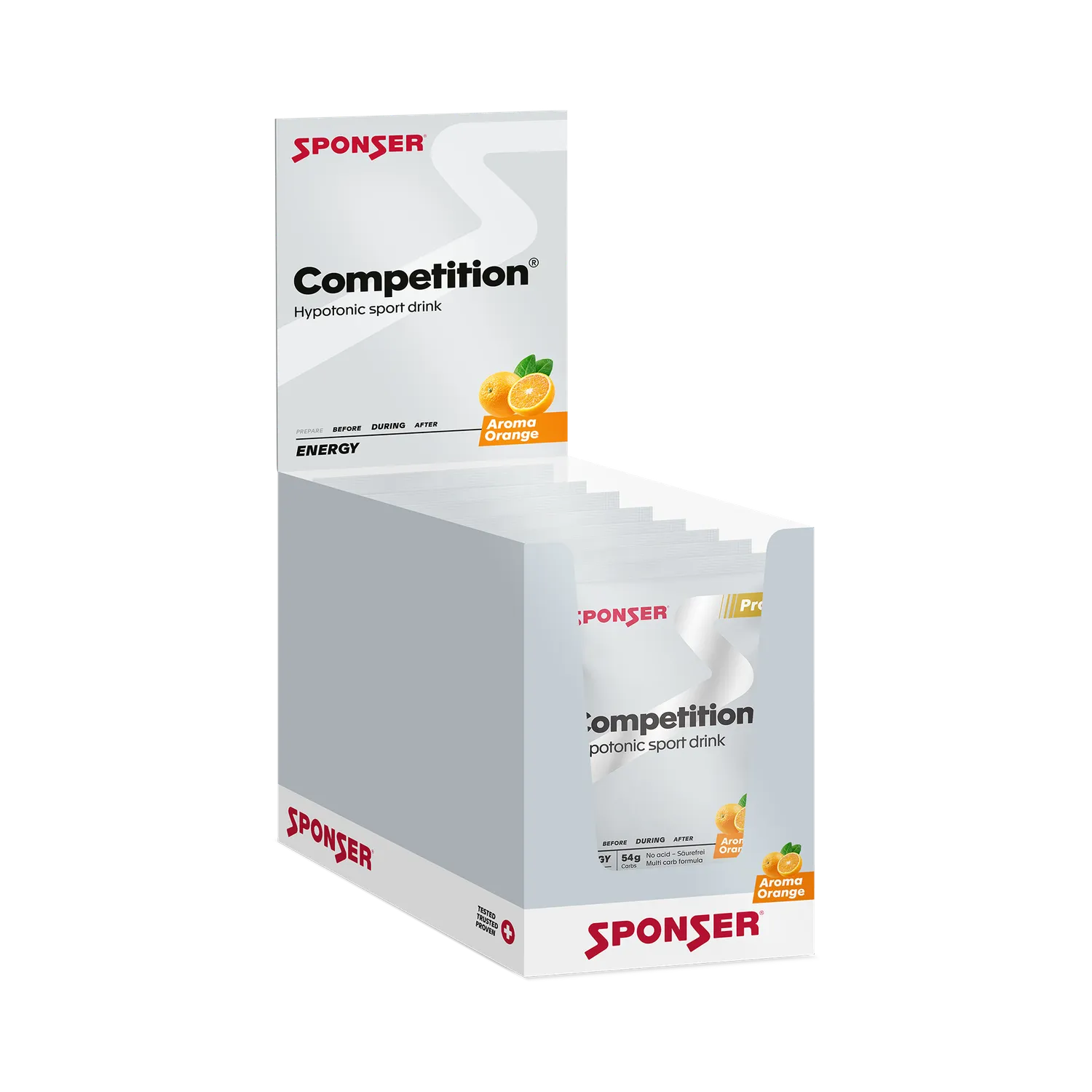 Sponser Competition drink Orange 60 g monodose energia