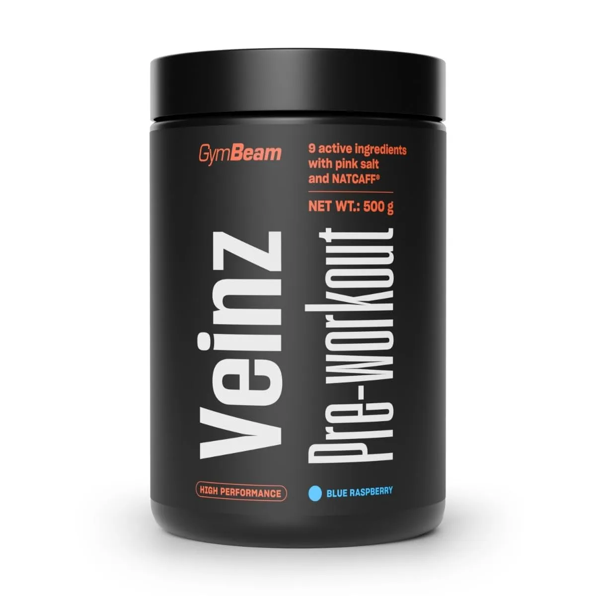 GymBeam Veinz Pre-Workout 500 g Fragola-Kiwi Pump