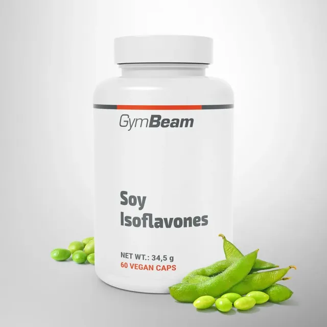 GymBeam Isoflavoni di Soia capsule equilibrio donna