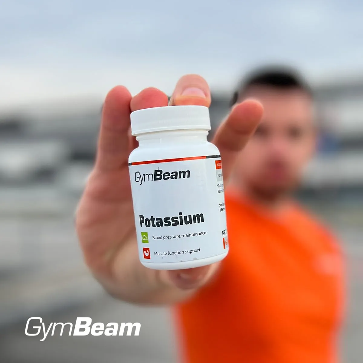 GymBeam Potassio citrato capsule 60 cps 300 mg