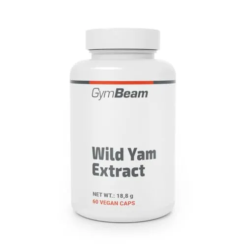 GymBeam Estratto di Wild Yam capsule vegane equilibrio ormonale