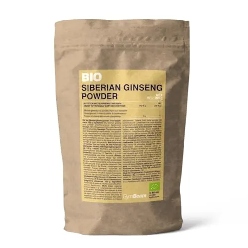 GymBeam Ginseng Siberiano Bio Polvere Energia
