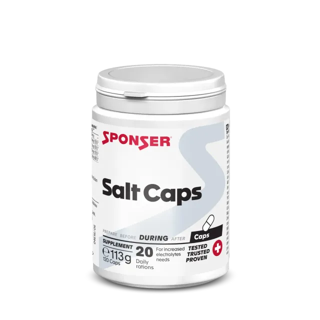 Sponser Salt Caps elettroliti 120 capsule barattolo sodio