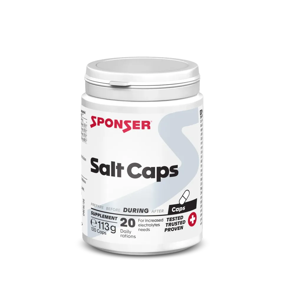 Sponser Salt Caps elettroliti 120 capsule barattolo sodio