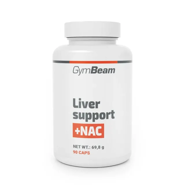 GymBeam Liver Support + NAC Capsule 90 cps Cardo Mariano
