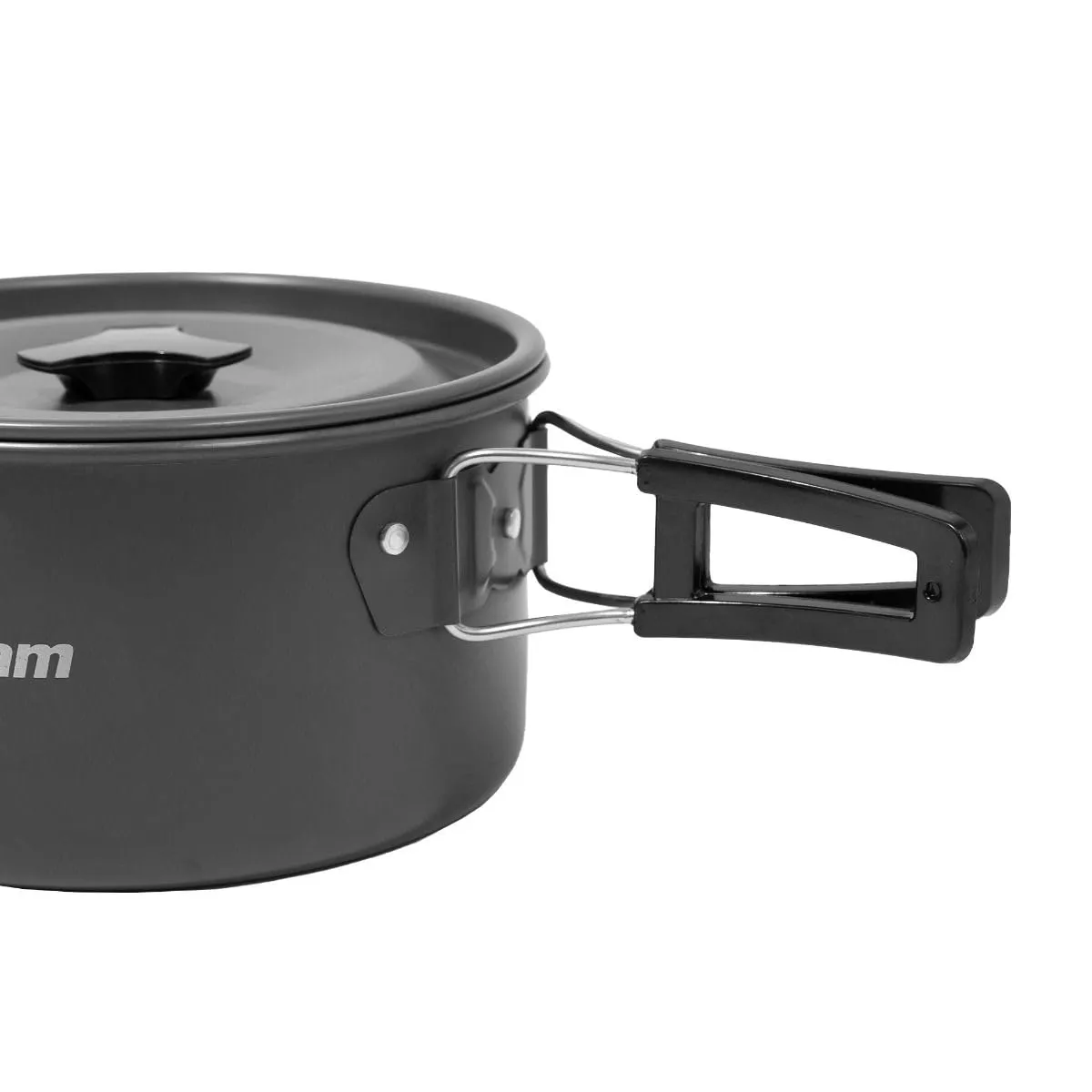 GymBeam Set Pentole Campeggio Alluminio 3 Pezzi