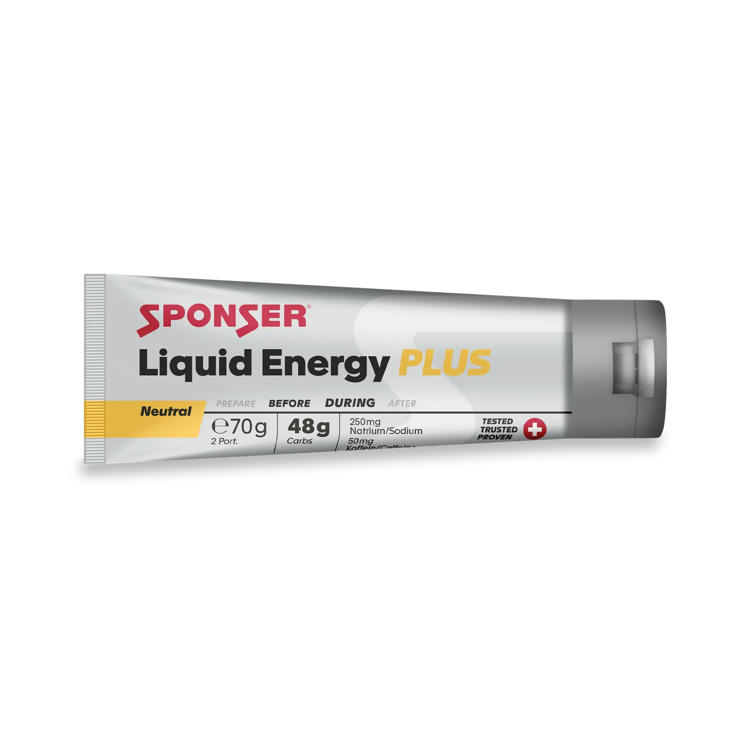 Sponser Liquid Energy Plus gel energetico 35g caffeina