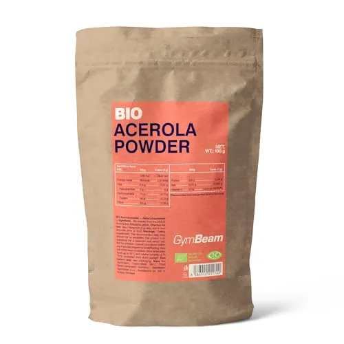 GymBeam Acerola BIO Polvere 100g Vitamina C Naturale