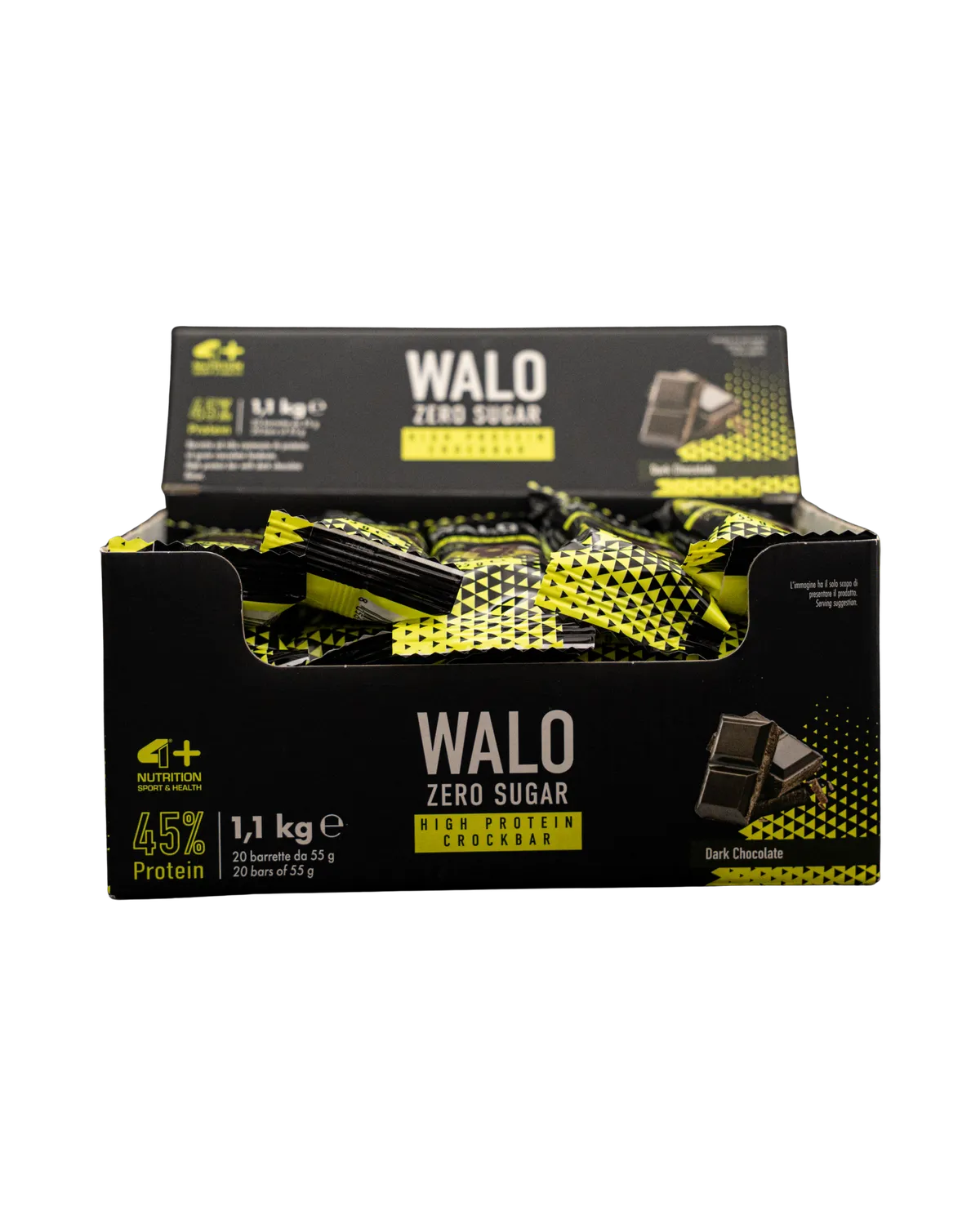 4 Plus Nutrition Walo Zero Sugar HP barretta 55 g