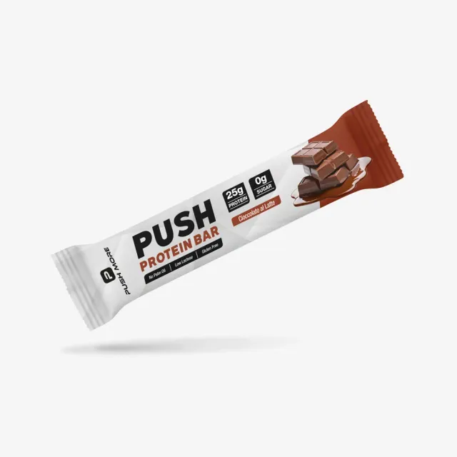 Push More Protein Bar barretta 25g proteine cioccolato latte 55g