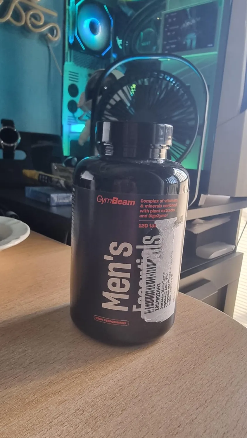 GymBeam Multivitaminico Uomo 120 cpr 27 Attivi Energia