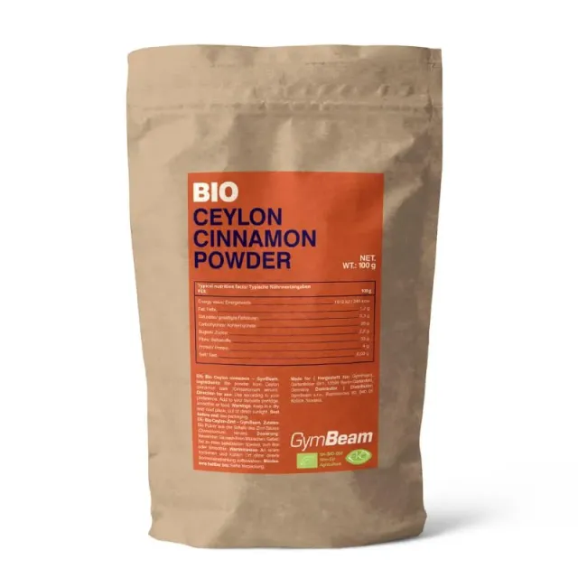 GymBeam Cannella di Ceylon BIO in polvere 100g dolce