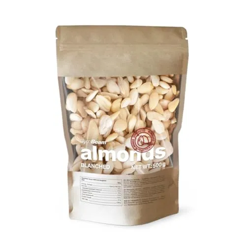 GymBeam mandorle pelate naturali 500 g vegane