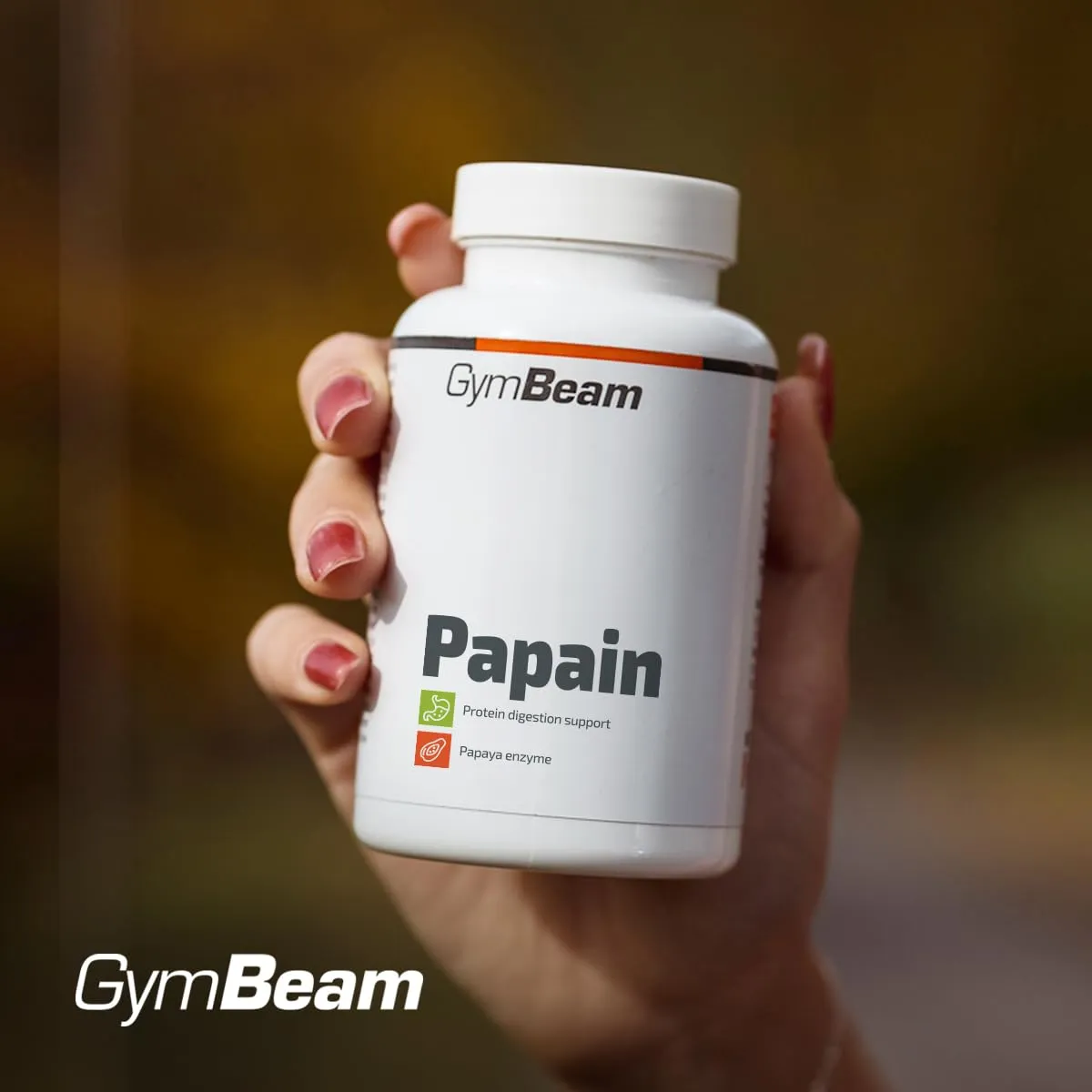 GymBeam Papaina 200 mg capsule 90 cps digestione proteine