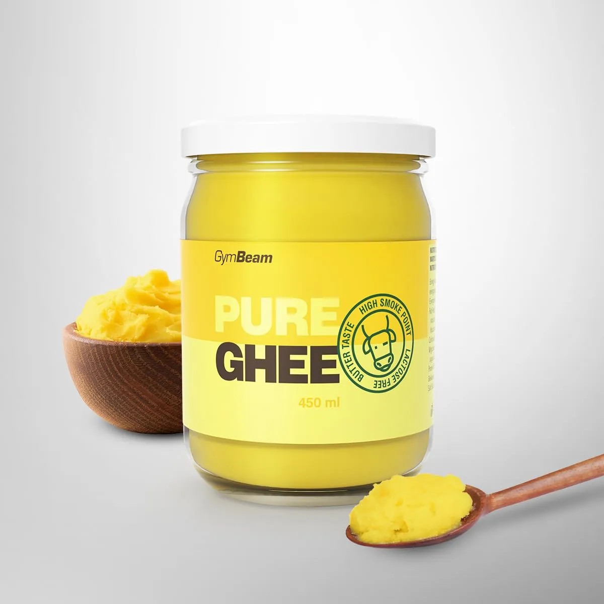 GymBeam Ghee Puro burro chiarificato 450 g