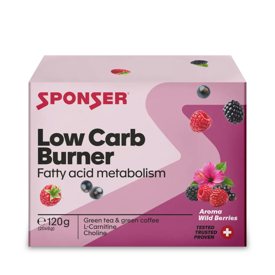 Sponser Low Carb Burner frutti rossi drink 20 x 6 g
