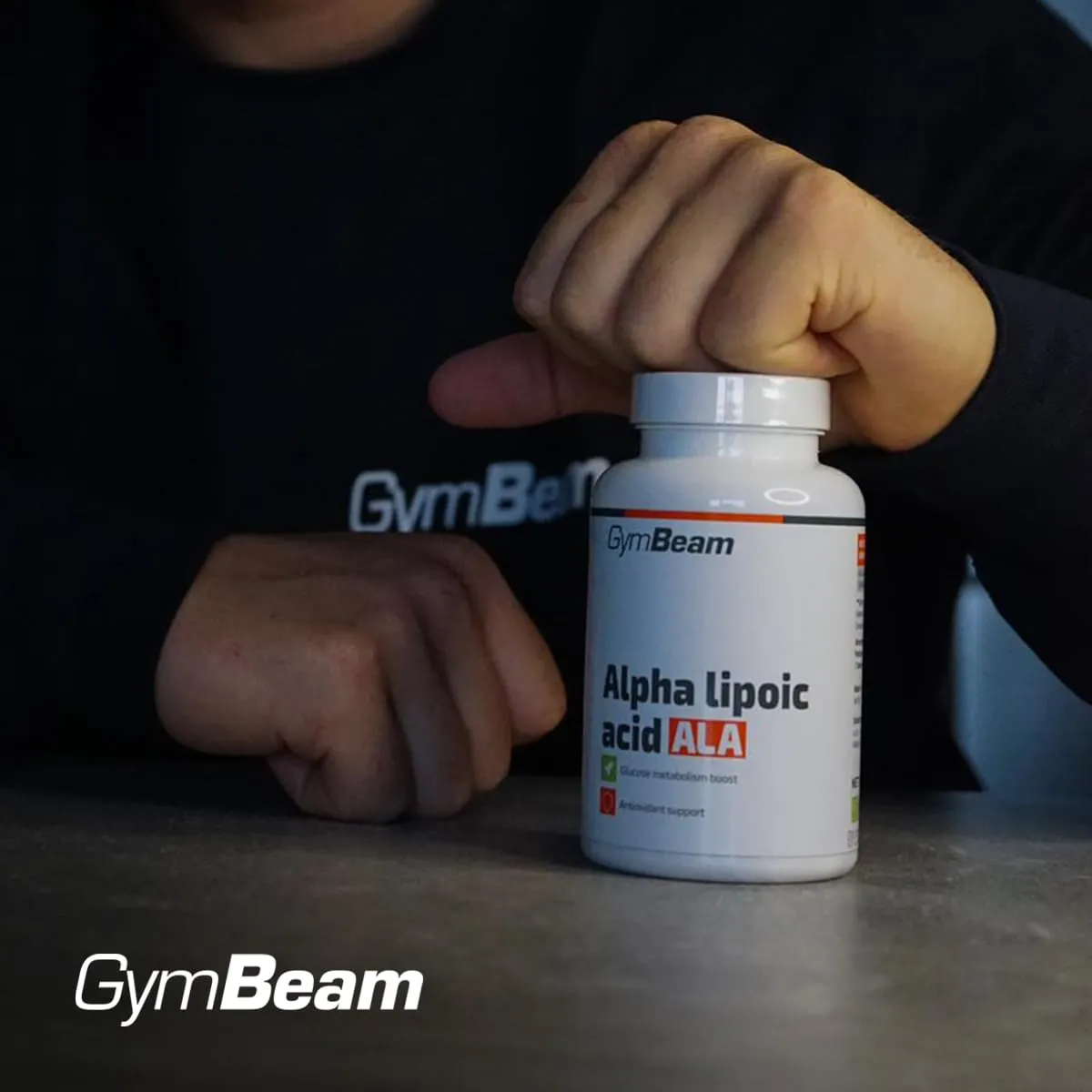 GymBeam Acido Alfa-Lipoico capsule 90 cps antiossidante