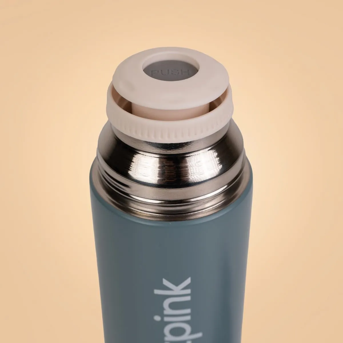 GymBeam Sense Borraccia Termica 500 ml Click-Clack 12 Ore