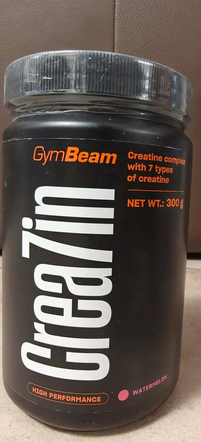 GymBeam Crea7in creatina polvere 600 g watermelon 7 tipi