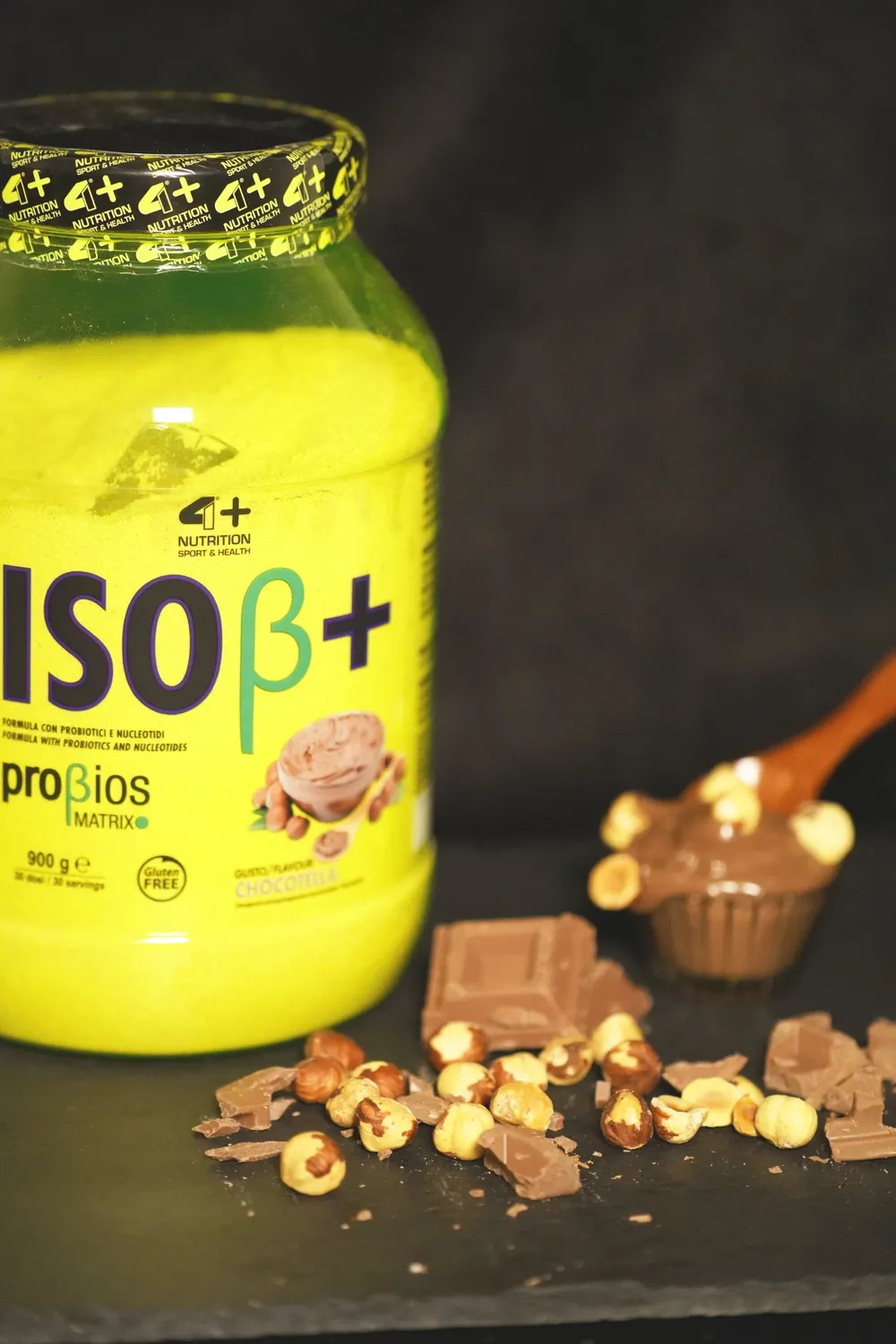 4 Plus Nutrition ISOβ+ Proteine Isolate 900 g Senza Glutine