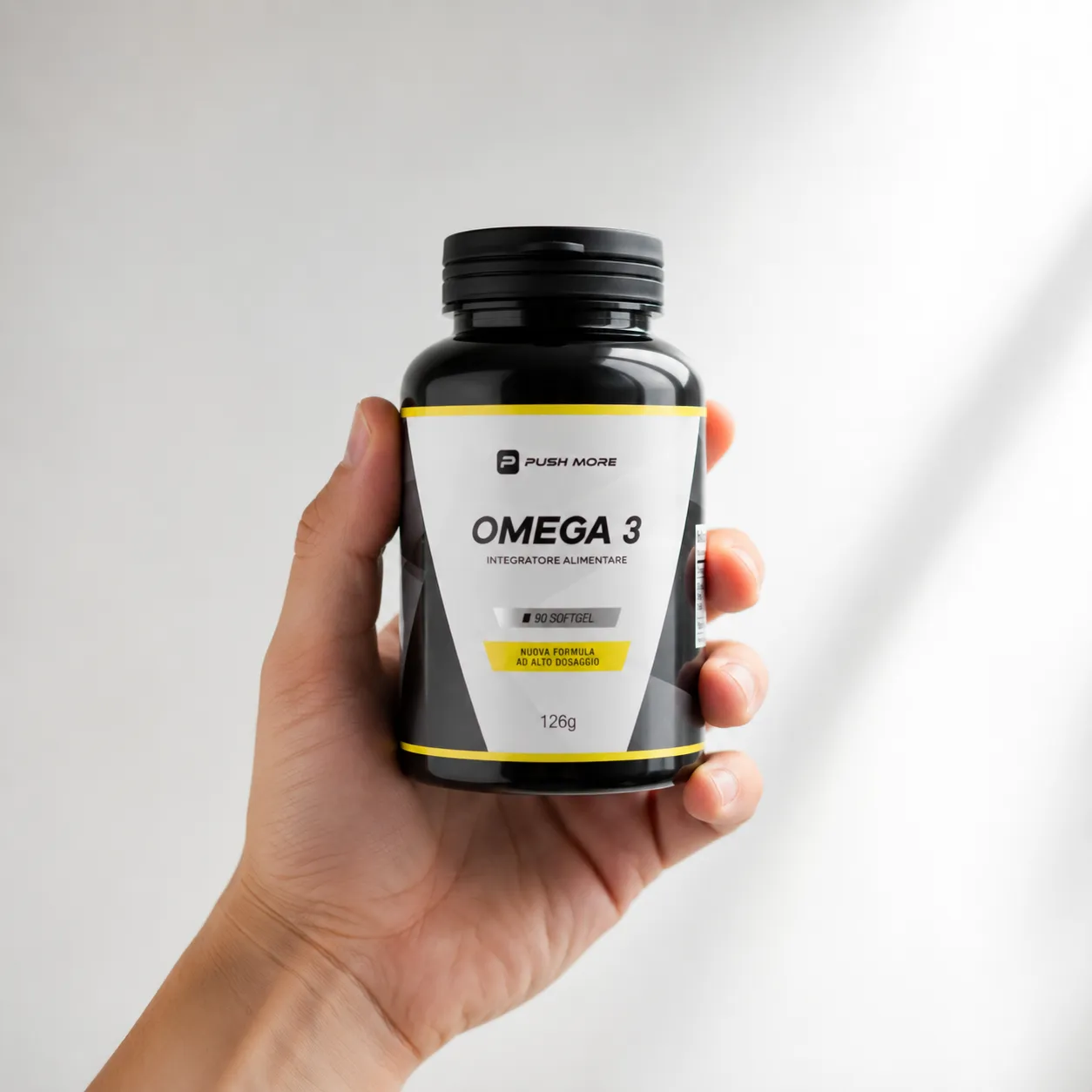Push More Omega3 Capsule 90 Softgel EPA DHA Titolo 75%