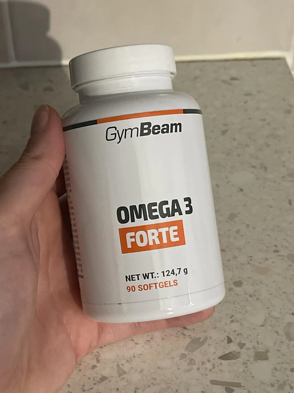 GymBeam Omega 3 Forte Capsule 90 cps Olio Pesce 1000 mg EPA DHA