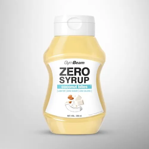 GymBeam Sciroppo Zero 350 ml Coconut Bites Senza Zuccheri