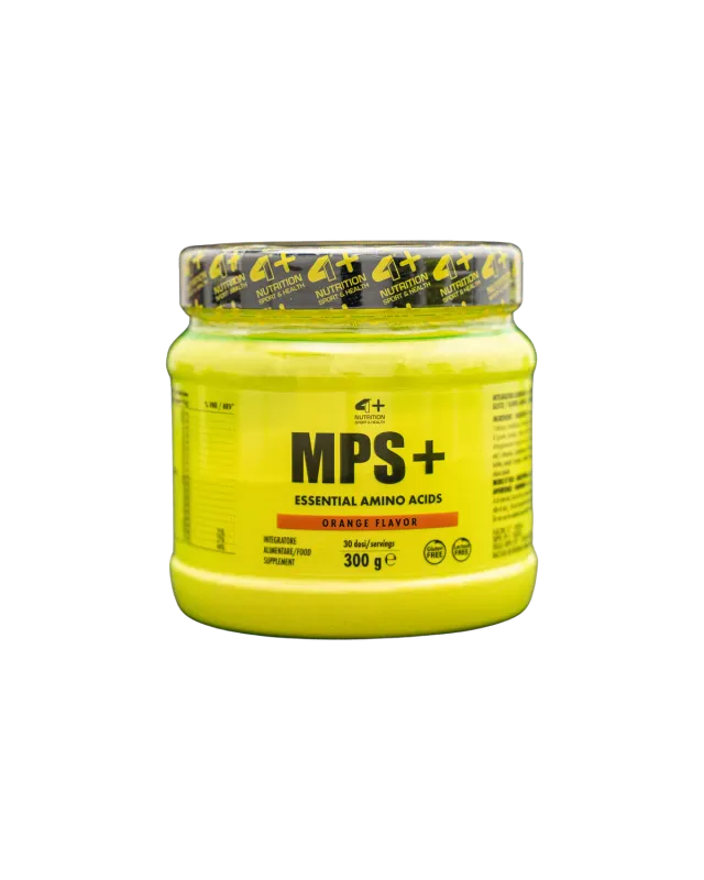 4 Plus Nutrition MPS+ aminoacidi essenziali 300 g recupero muscolare