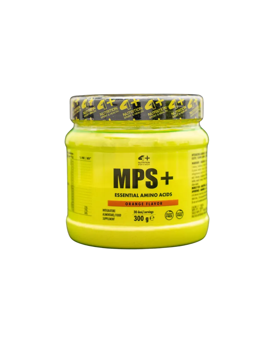 4 Plus Nutrition MPS+ aminoacidi essenziali 300 g recupero muscolare
