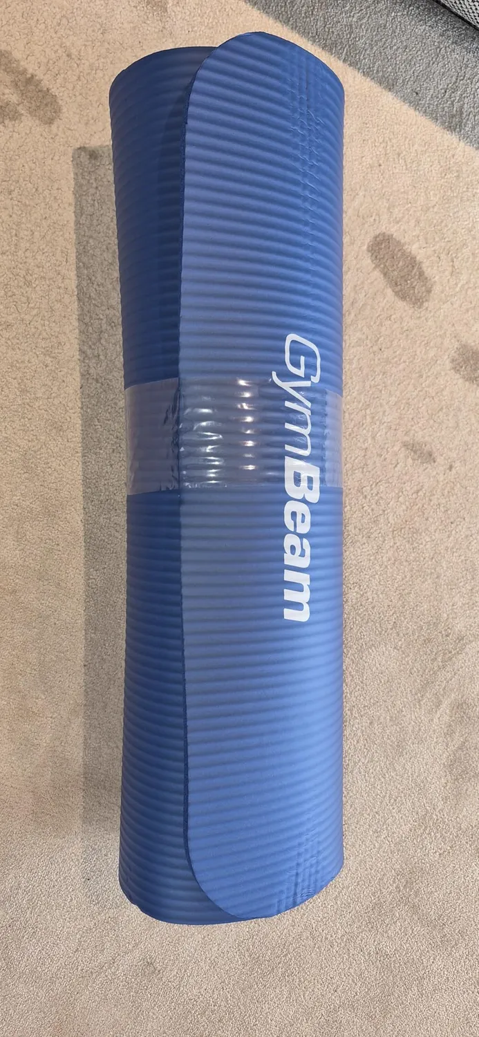 GymBeam Tappetino Yoga Antiscivolo Nero 180x61x1 cm PVC