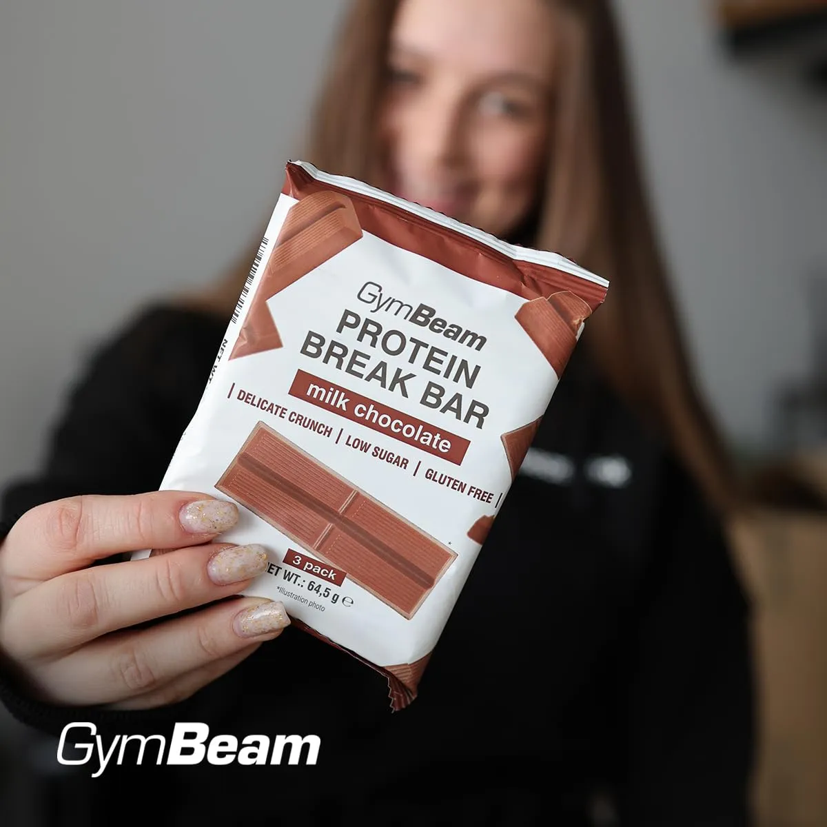 GymBeam Break Barretta Proteica 3Pack Senza Glutine
