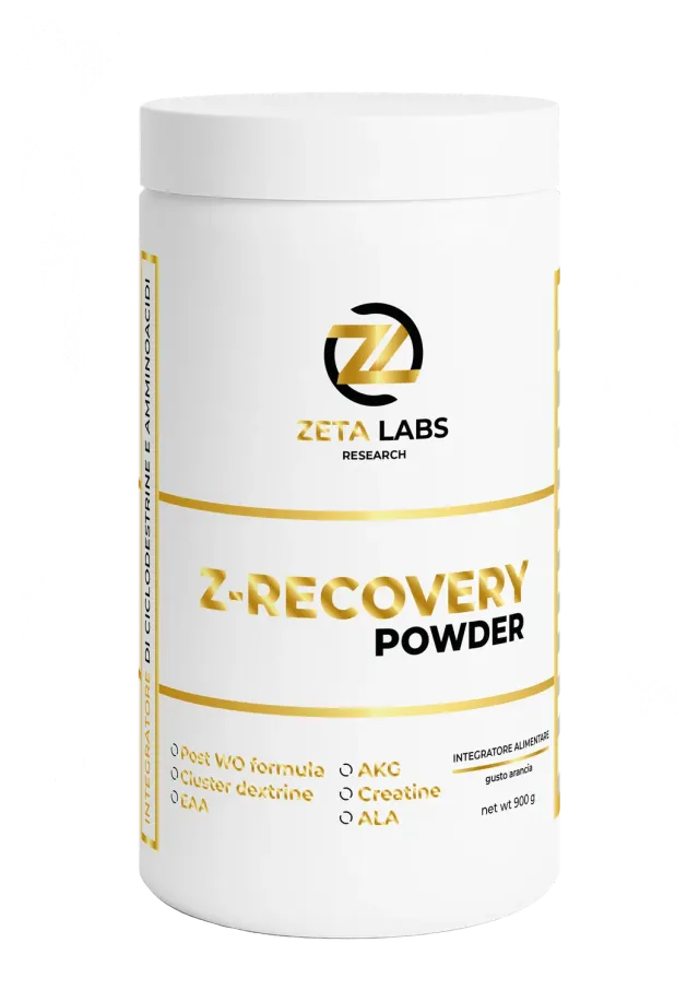 Zeta Labs Cult Z-Recovery post workout 900g gusto arancia creatina