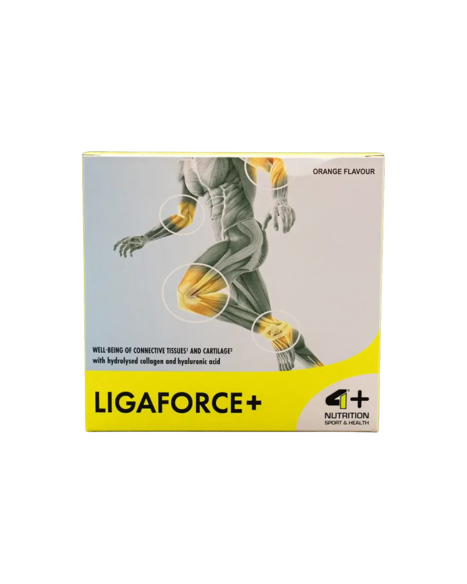 4 Plus Nutrition Ligaforce+ 14 bustine arancia collagene