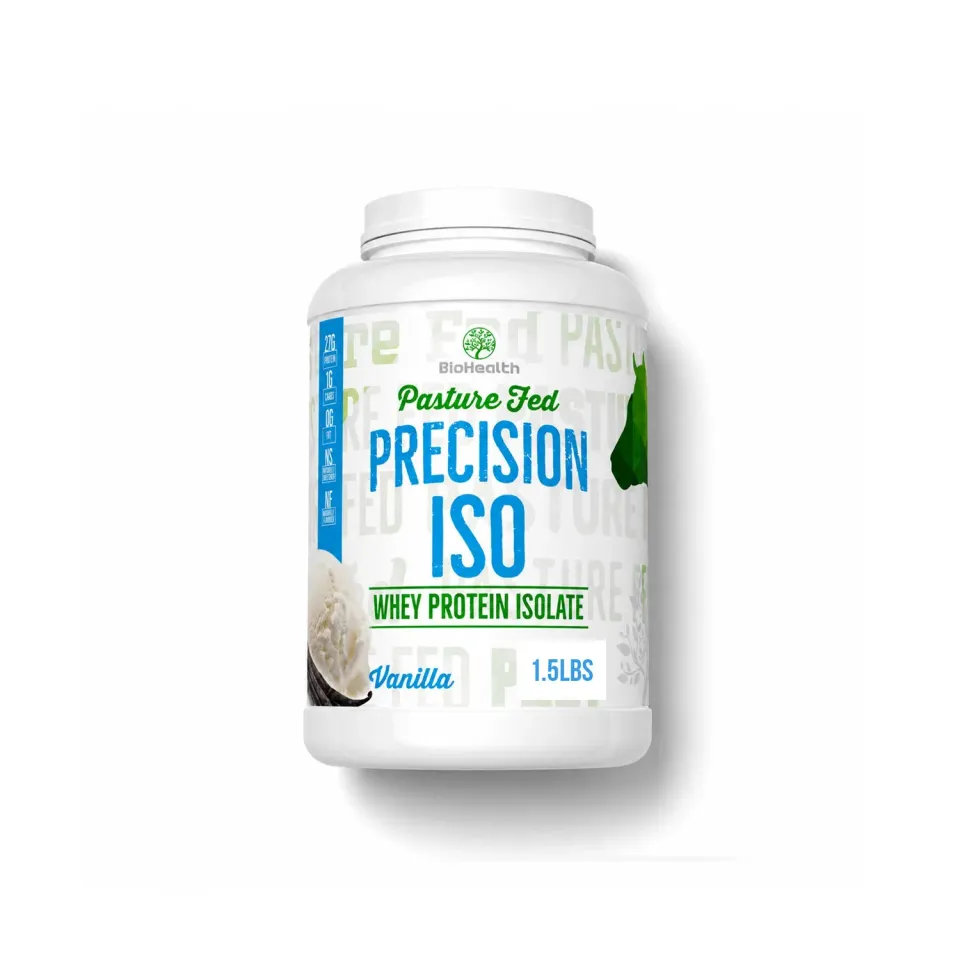BioHealth Precision ISO Whey Isolate Vaniglia 27 g Proteine Low Carb