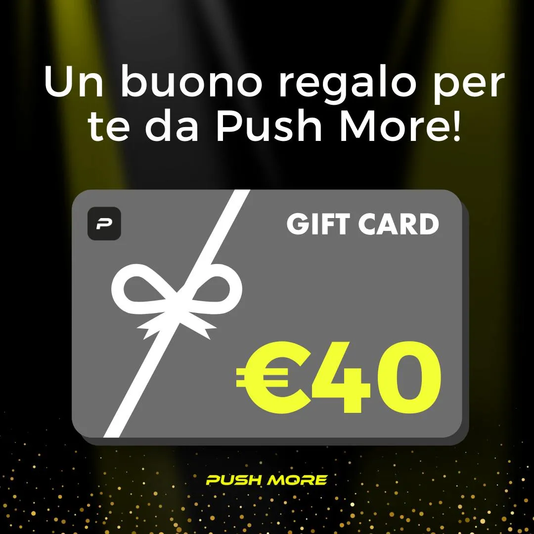 Push More Gift Card buono regalo 10€ regalo palestra